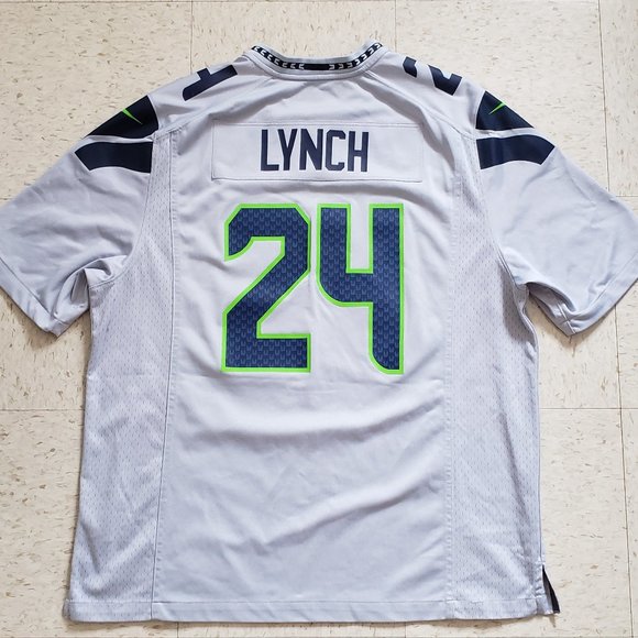 Nike Other - Seattle Seahawks Marshawn Lynch Nike Game Jersey Size Men's XL